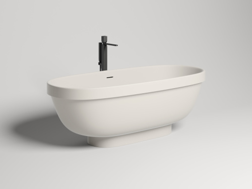 Ванна из искусственного камня Salini GRECA 103121M 180х80 отдельностоящая овальная - фото 4